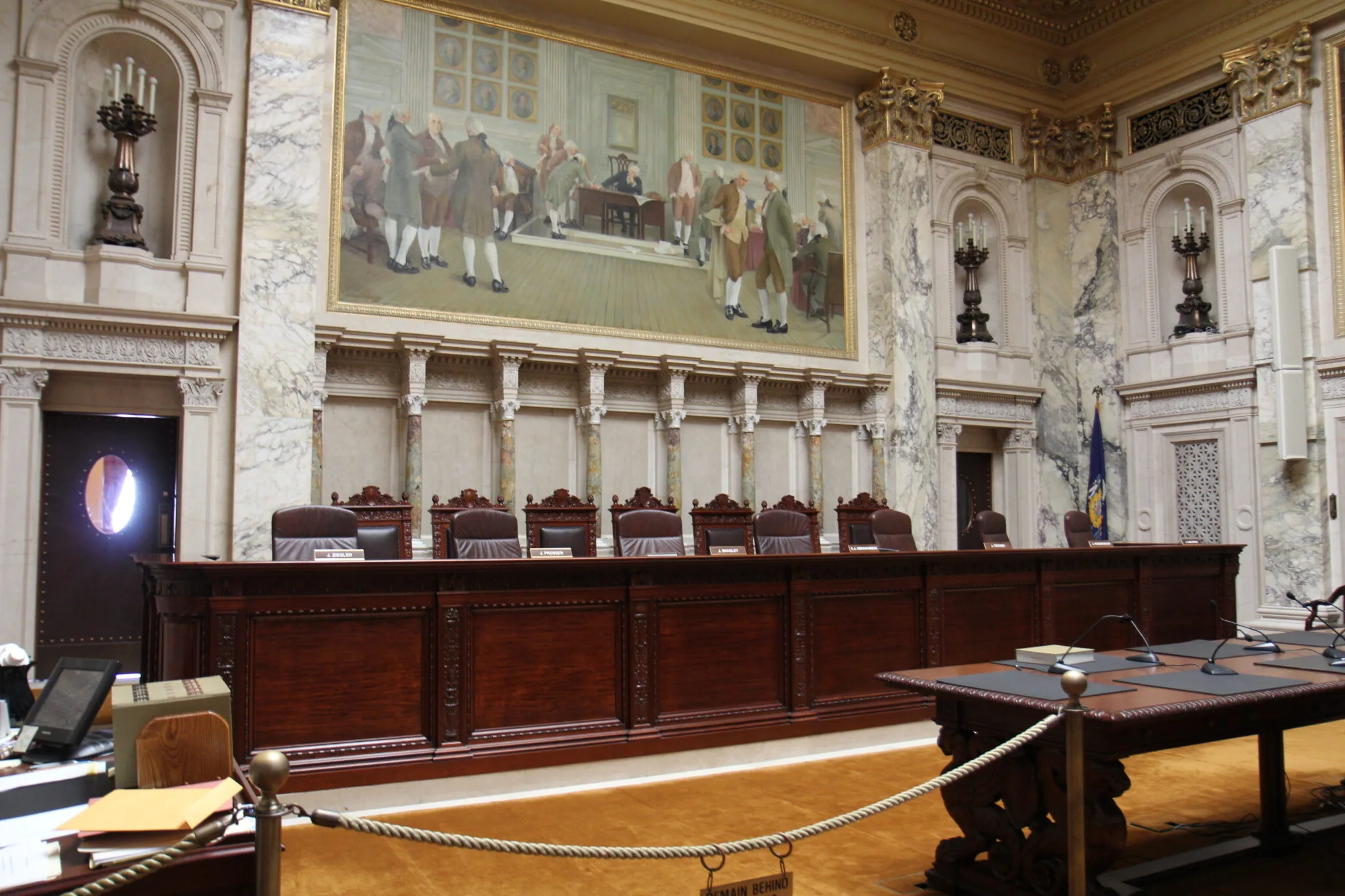 Wisconsin State Supreme Courtroom