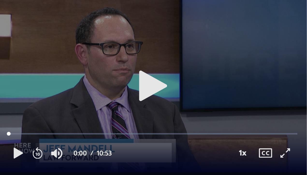 Law Forward co-founder and attorney Jeff Mandell discusses a lawsuit 
